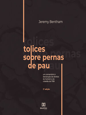 cover image of Tolices sobre Pernas de Pau